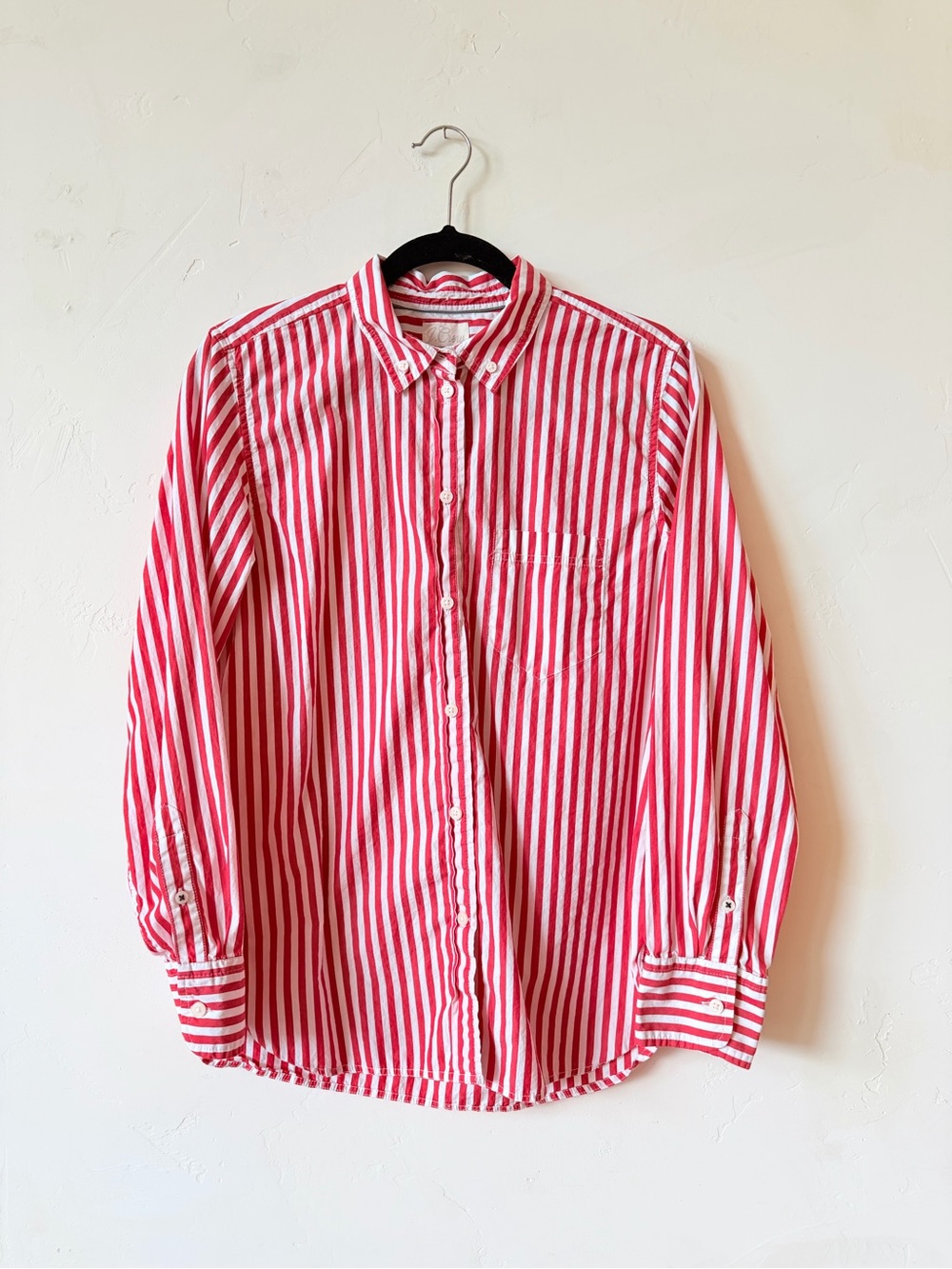 J. Crew Striped Button-Down Shirt